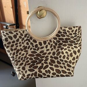 Cheeta Print Tote Bag